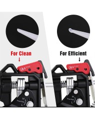 Pistola in silicone Workpro Azzurro Nero 230 mm