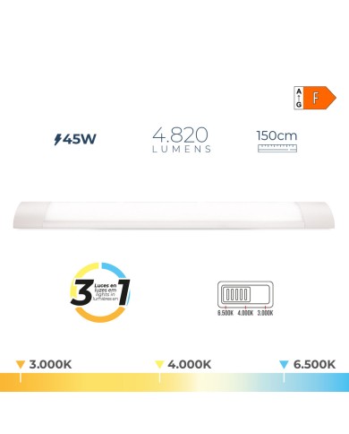 Lampada LED EDM 31867 F 45 W 4820 Lm (3000 K) (4000 K) (6500 K)