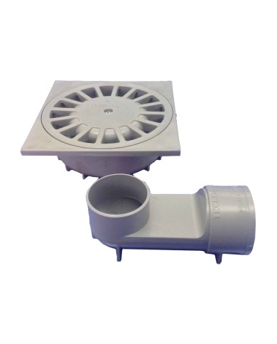 Scarico Tecnoagua T-88 VH PVC 10,5 x 10,5 x 4,4 cm Ø 4 cm Scarico Tecnoagua T-88 VH PVC 10,5 x 10,5 x 4,4 cm Ø 4 cm