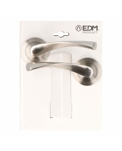 Set di Maniglie EDM 86032 707 Alluminio Ø 6,5 x 12 cm Set di Maniglie EDM 86032 707 Alluminio Ø 6,5 x 12 cm