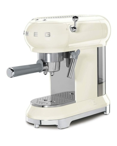Caffettiera Express a Leva Smeg ECF02CREU Crema 1,1 L Caffettiera Express a Leva Smeg ECF02CREU Crema 1,1 L