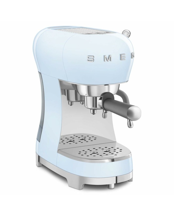 Caffettiera Express a Leva Smeg ECF02PBEU Azzurro 1,1 L Caffettiera Express a Leva Smeg ECF02PBEU Azzurro 1,1 L