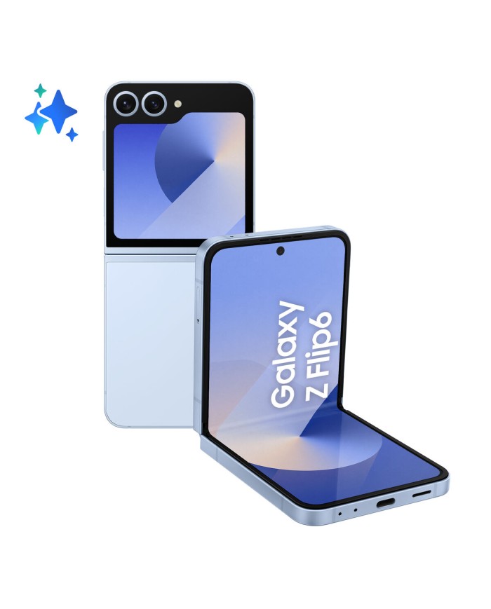 Smartphone Samsung Z FLIP 6 SM-F741B 3,4" 12 GB RAM 256 GB Azzurro