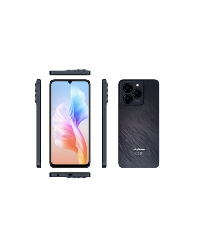 Smartphone Ulefone Note 20 PRO 4 GB RAM 256 GB Nero