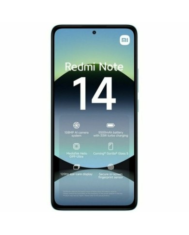 Smartphone Xiaomi Redmi Note 14 HELIO G99 ULTRA 6 GB RAM 128 GB Azzurro Nero 6,67"