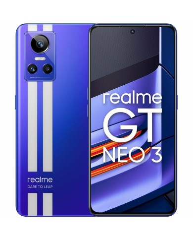 Smartphone Realme REALME GT NEO 3 6,7" MediaTek Dimensity 800U 12 GB RAM 256 GB Azzurro Smartphone Realme REALME GT NEO 3 6,7" MediaTek Dimensity 800U 12 GB RAM 256 GB Azzurro