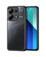 Custodia per Cellulare Dux Ducis Xiaomi Redmi Note 13 4G Nero Trasparente Custodia per Cellulare Dux Ducis Xiaomi Redmi Note 13 4G Nero Trasparente