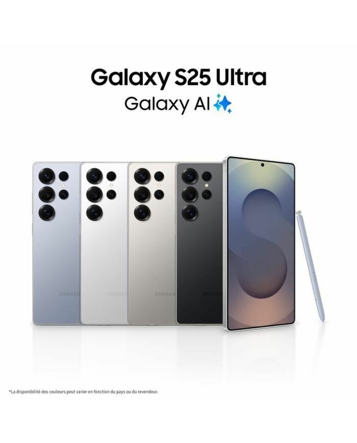 Smartphone Samsung 6,9" Qualcomm Snapdragon 8 Elite 12 GB RAM 256 GB Azzurro Smartphone Samsung 6,9" Qualcomm Snapdragon 8 Elite 12 GB RAM 256 GB Azzurro