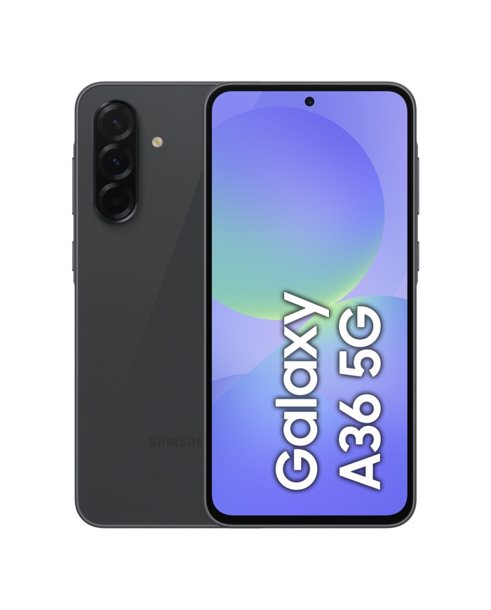 Smartphone Samsung A36 SM-A366B 6,7" 6 GB RAM 128 GB Nero Smartphone Samsung A36 SM-A366B 6,7" 6 GB RAM 128 GB Nero