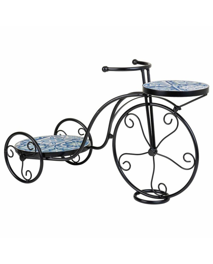 Supporto per Vaso Alexandra House Living Nero Ferro Piastrella Bicicletta 26 x 43 x 67 cm Supporto per Vaso Alexandra House Living Nero Ferro Piastrella Bicicletta 26 x 43 x 67 cm