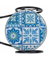 Supporto per Vaso Alexandra House Living Nero Ferro Piastrella Bicicletta 26 x 43 x 67 cm Supporto per Vaso Alexandra House Living Nero Ferro Piastrella Bicicletta 26 x 43 x 67 cm