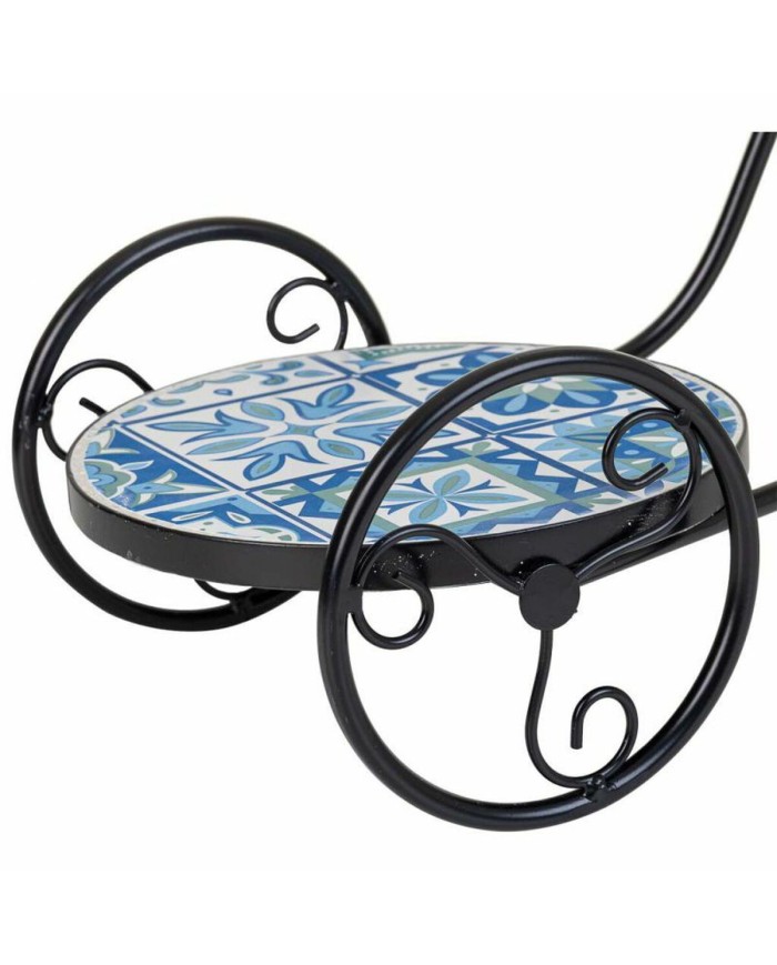 Supporto per Vaso Alexandra House Living Nero Ferro Piastrella Bicicletta 26 x 43 x 67 cm Supporto per Vaso Alexandra House Living Nero Ferro Piastrella Bicicletta 26 x 43 x 67 cm