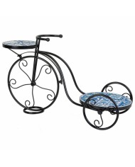 Supporto per Vaso Alexandra House Living Nero Ferro Piastrella Bicicletta 26 x 43 x 67 cm Supporto per Vaso Alexandra House Living Nero Ferro Piastrella Bicicletta 26 x 43 x 67 cm