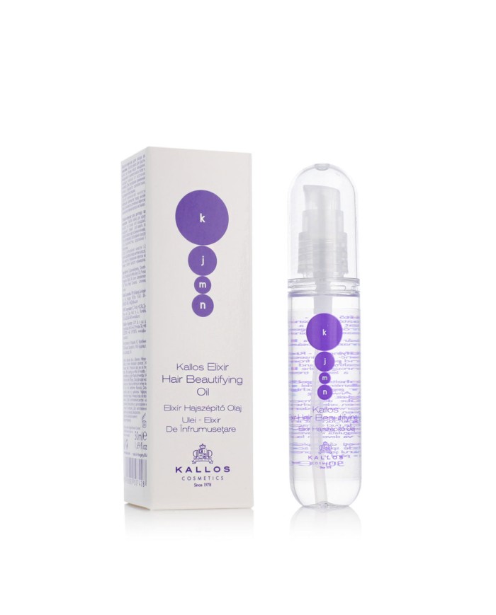 Olio per Capelli Kallos Cosmetics KJMN 50 ml Olio per Capelli Kallos Cosmetics KJMN 50 ml