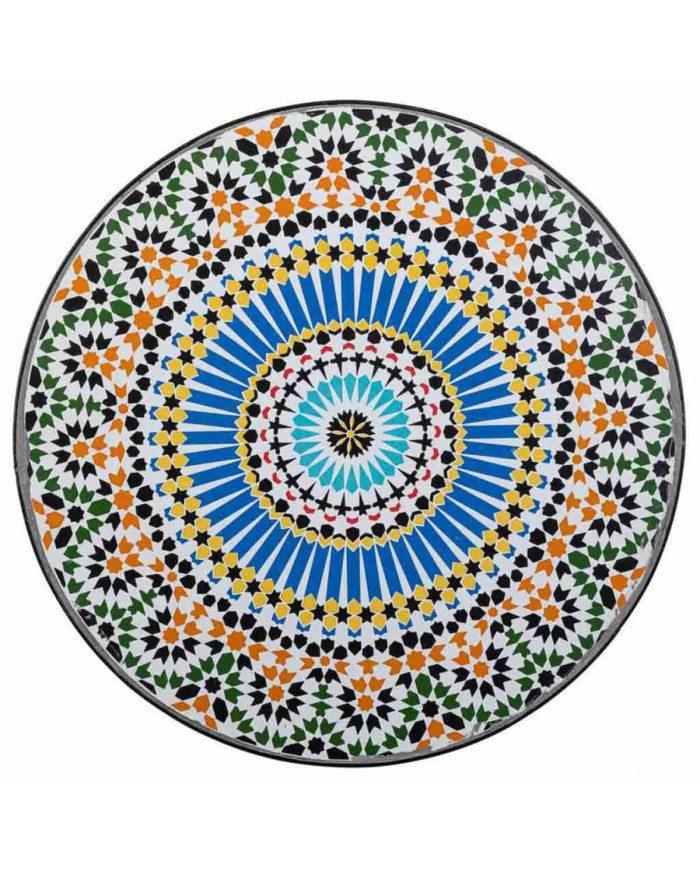 Supporto per Vaso Alexandra House Living Nero Ferro Piastrella 30 x 68 x 30 cm 3 Pezzi