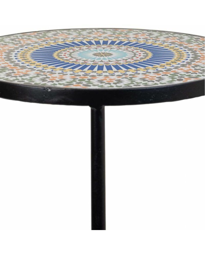 Supporto per Vaso Alexandra House Living Nero Ferro Piastrella 30 x 68 x 30 cm 3 Pezzi