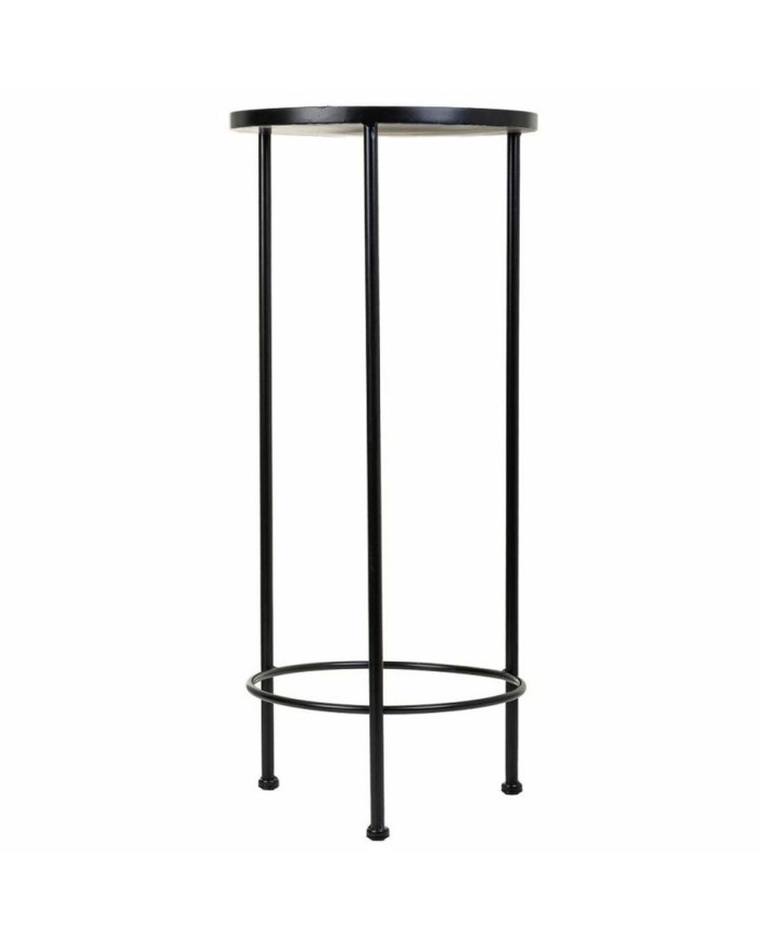 Supporto per Vaso Alexandra House Living Nero Ferro Piastrella 30 x 68 x 30 cm 3 Pezzi