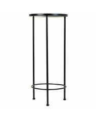 Supporto per Vaso Alexandra House Living Nero Ferro Piastrella 30 x 68 x 30 cm 3 Pezzi