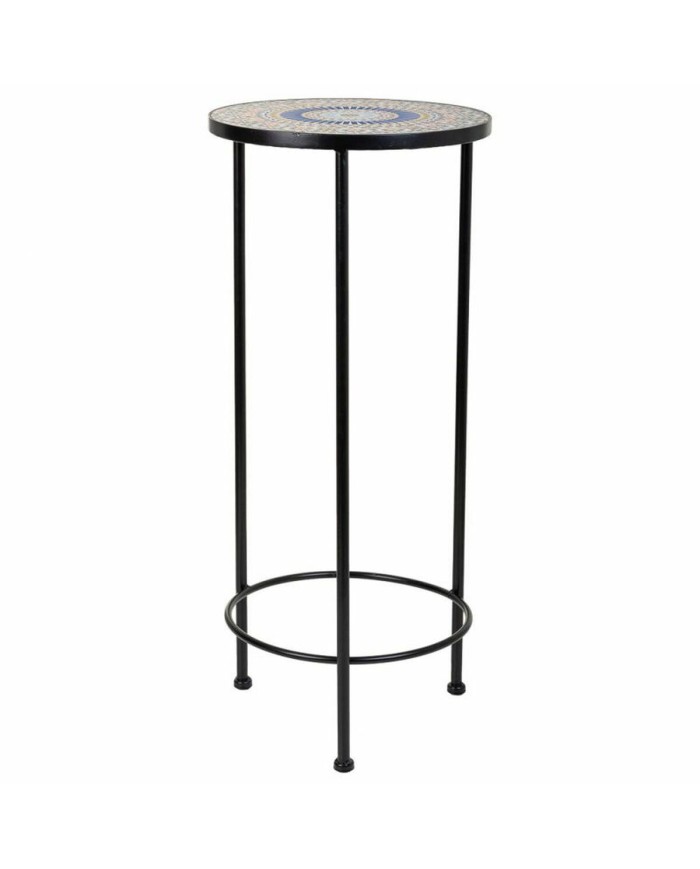 Supporto per Vaso Alexandra House Living Nero Ferro Piastrella 30 x 68 x 30 cm 3 Pezzi