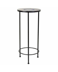 Supporto per Vaso Alexandra House Living Nero Ferro Piastrella 30 x 68 x 30 cm 3 Pezzi