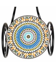 Supporto per Vaso Alexandra House Living Nero Ferro Piastrella Bicicletta 23 x 36 x 53 cm Supporto per Vaso Alexandra House Living Nero Ferro Piastrella Bicicletta 23 x 36 x 53 cm