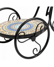 Supporto per Vaso Alexandra House Living Nero Ferro Piastrella Bicicletta 23 x 36 x 53 cm Supporto per Vaso Alexandra House Living Nero Ferro Piastrella Bicicletta 23 x 36 x 53 cm