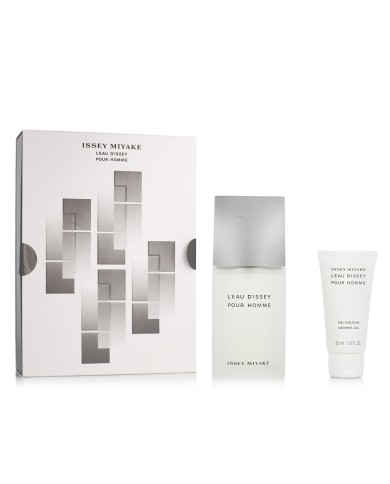 Cofanetto Profumo Uomo Issey Miyake L'Eau D'Issey EDT 2 Pezzi Cofanetto Profumo Uomo Issey Miyake L'Eau D'Issey EDT 2 Pezzi
