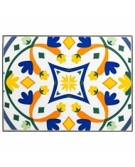 Supporto per Vaso Alexandra House Living Nero Ferro Piastrella 37 x 51 x 50 cm 2 Pezzi