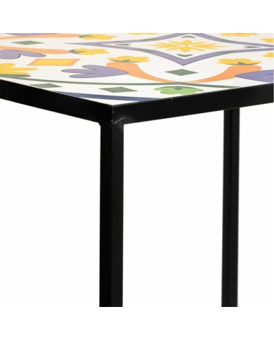 Supporto per Vaso Alexandra House Living Nero Ferro Piastrella 37 x 51 x 50 cm 2 Pezzi Supporto per Vaso Alexandra House Living Nero Ferro Piastrella 37 x 51 x 50 cm 2 Pezzi