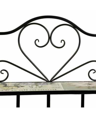 Scaffale Alexandra House Living Nero Ferro Forjare Piastrella 27 x 133 x 57 cm Scaffale Alexandra House Living Nero Ferro Forjare Piastrella 27 x 133 x 57 cm