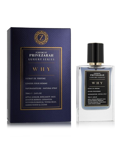 Profumo Uomo Prive Zarah Why 70 ml Profumo Uomo Prive Zarah Why 70 ml