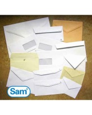 Busta Sam A-18495 Bianco Autoadesivo 90 g/m²