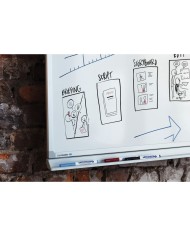 Pennarello per Lavagna Edding 661 Verde (10 Unità)