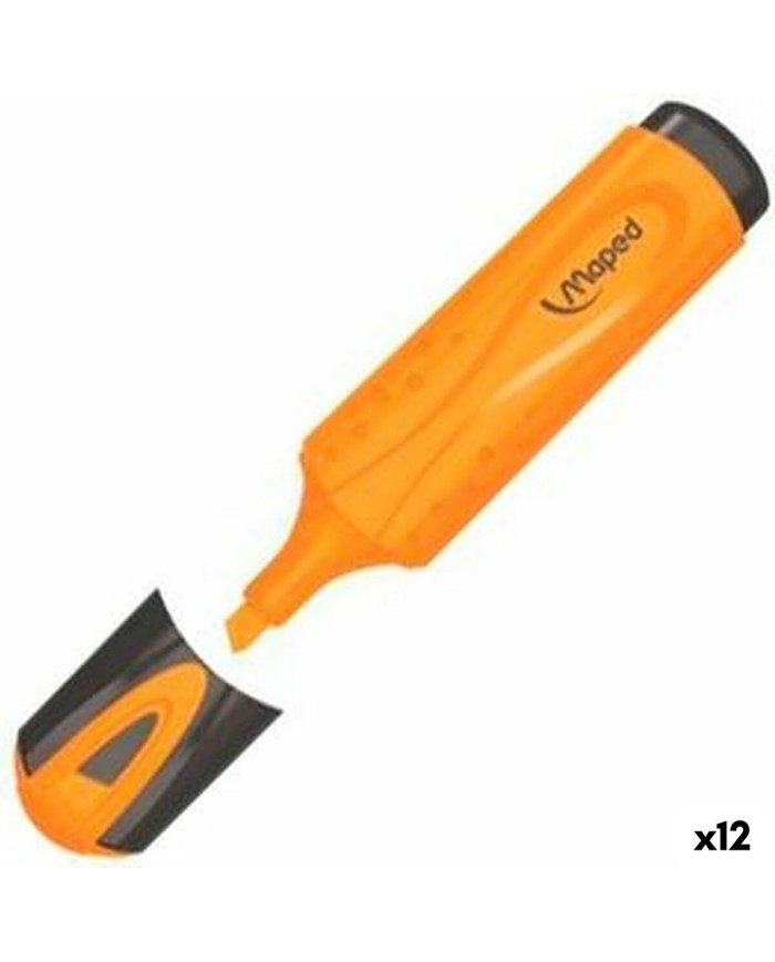 Evidenziatore Maped Peps Classic Arancio (12 Unità)