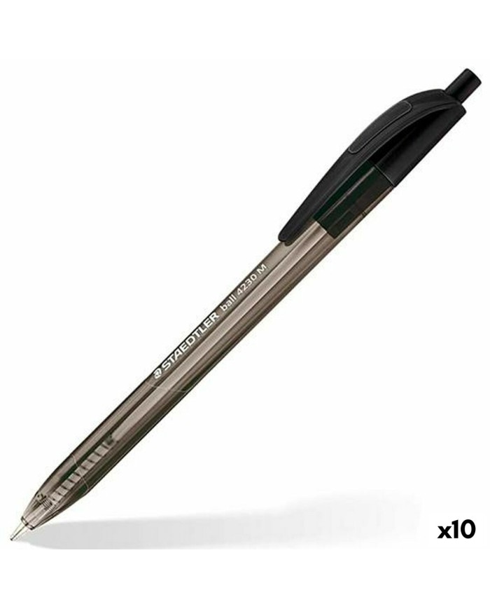 Penna Staedtler 4230 Nero 1 mm 10 Unità