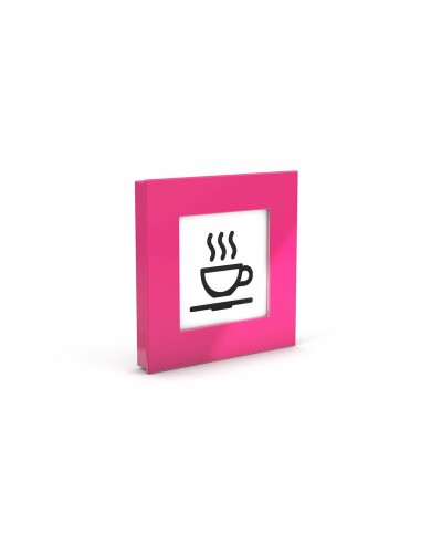 Calamita Novus MEGA Magnet SQUARE XL Rosa Quadrato 7,5 x 7,5 cm Calamita Novus MEGA Magnet SQUARE XL Rosa Quadrato 7,5 x 7,5 cm