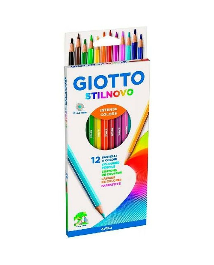 Matite colorate Giotto Stilnovo Multicolore 12 Pezzi