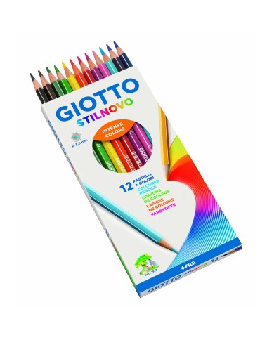 Matite colorate Giotto Stilnovo Multicolore 12 Pezzi Matite colorate Giotto Stilnovo Multicolore 12 Pezzi