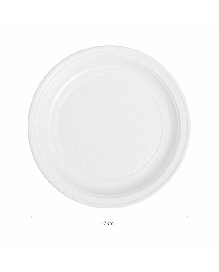 Set di piatti riutilizzabili Maxi Products Bianco Plastica 100 Pezzi Set di piatti riutilizzabili Maxi Products Bianco Plastica 100 Pezzi