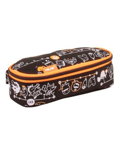 Necessaire Milan Tandem Nero 20,5 x 9 x 5,5 cm Necessaire Milan Tandem Nero 20,5 x 9 x 5,5 cm