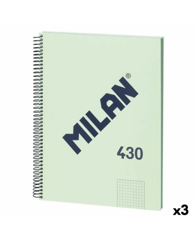 Agenda Milan 430 Verde A4 80 Pagine (3 Unità) Agenda Milan 430 Verde A4 80 Pagine (3 Unità)