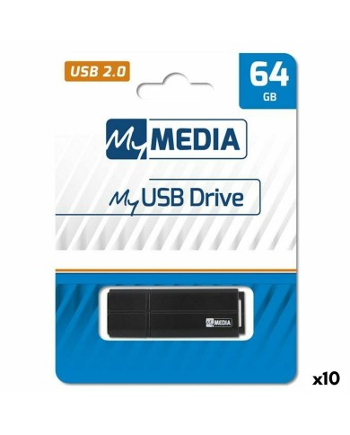 Pendrive MyMedia Nero 64 GB (10 Unità)