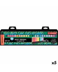 Set di Evidenziatori Stabilo Boss Multicolore (5 Unità)