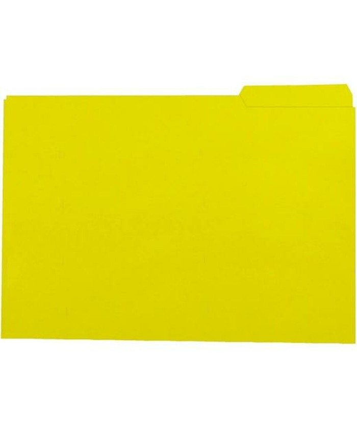 Set di sottocartelle Elba Giallo A4 50 Pezzi (3 Unità)