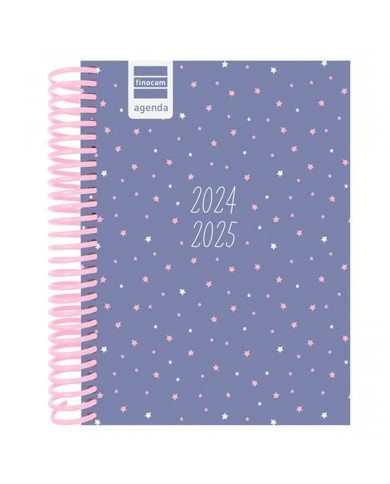 Agenda Finocam Diva Multicolore 1/8 12 x 16,4 cm 2024-2025 Agenda Finocam Diva Multicolore 1/8 12 x 16,4 cm 2024-2025