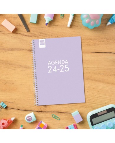 Agenda Finocam COOL Lilla 1/8 12 x 16,4 cm 2024-2025 Agenda Finocam COOL Lilla 1/8 12 x 16,4 cm 2024-2025
