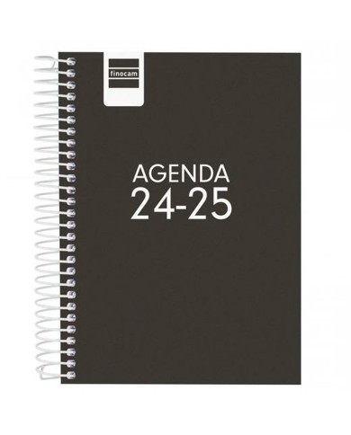 Agenda Finocam COOL Nero 1/8 12 x 16,4 cm 2024-2025 Agenda Finocam COOL Nero 1/8 12 x 16,4 cm 2024-2025