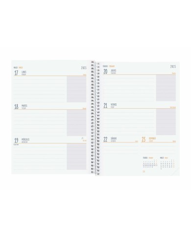 Agenda Finocam COOL Nero Quarto 15,5 x 21,2 cm 2024-2025 Agenda Finocam COOL Nero Quarto 15,5 x 21,2 cm 2024-2025
