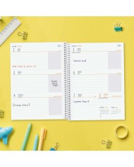 Agenda Finocam COOL Nero Quarto 15,5 x 21,2 cm 2024-2025 Agenda Finocam COOL Nero Quarto 15,5 x 21,2 cm 2024-2025