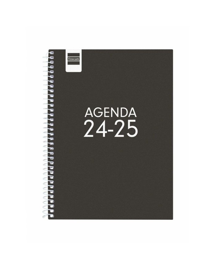 Agenda Finocam COOL Nero Quarto 15,5 x 21,2 cm 2024-2025 Agenda Finocam COOL Nero Quarto 15,5 x 21,2 cm 2024-2025